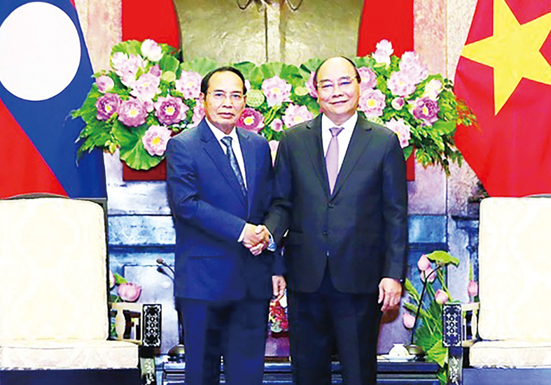 Không ngừng vun đắp, phát triển mối quan hệ  Việt Nam - Lào